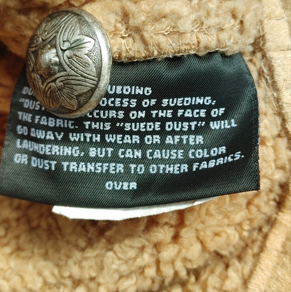 Country. Cheyenne collection Faux Suede vest size small - Picture 6 of 8